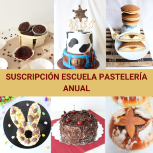 SUSCRIPCIÓN ESCUELA DE PASTELERÍA ANUAL